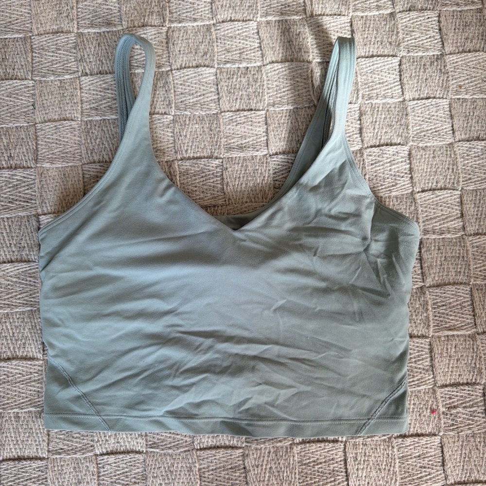 lululemon athletica Green Tank Top
